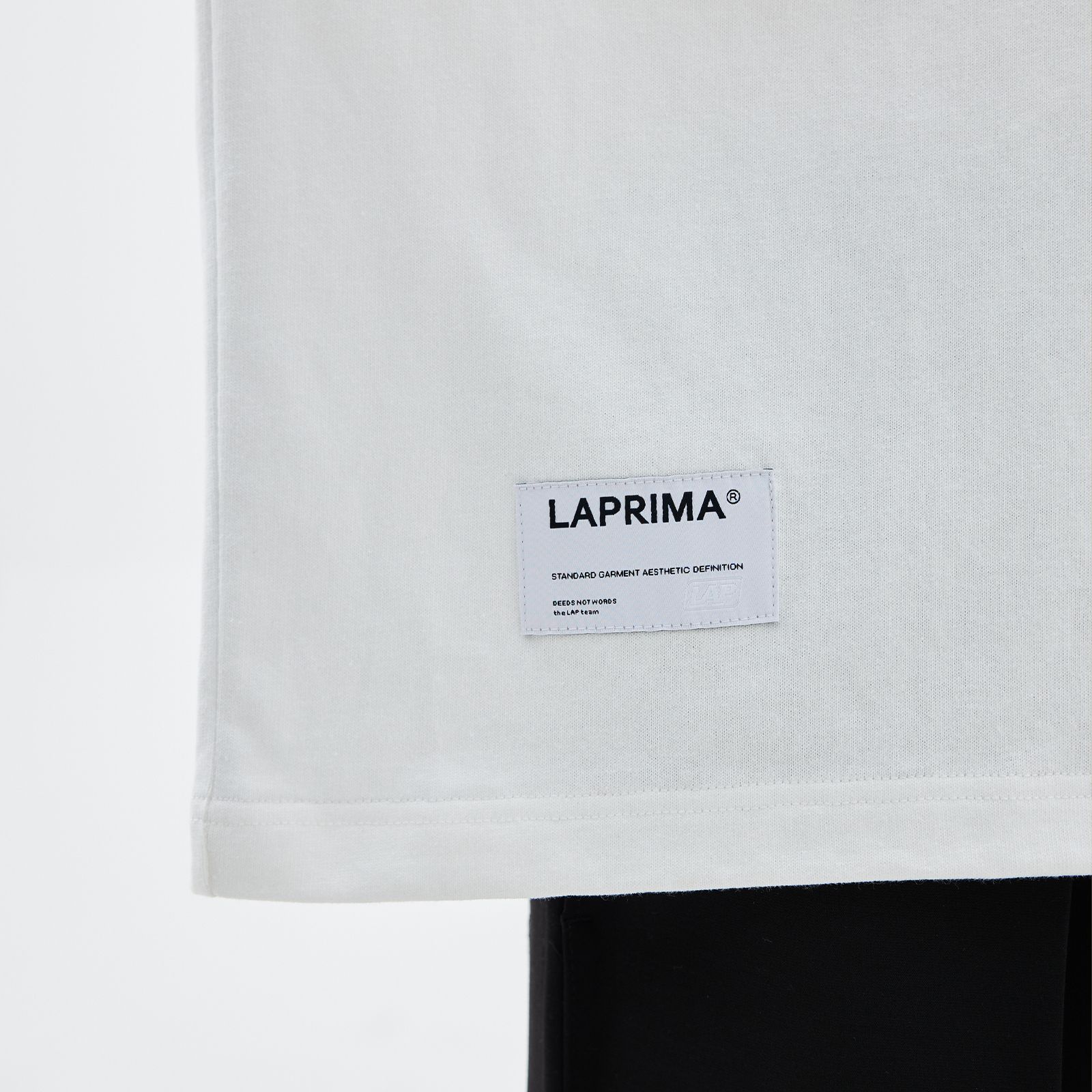 【ラスト1点 M 】Slogan printing lap / ホワイト