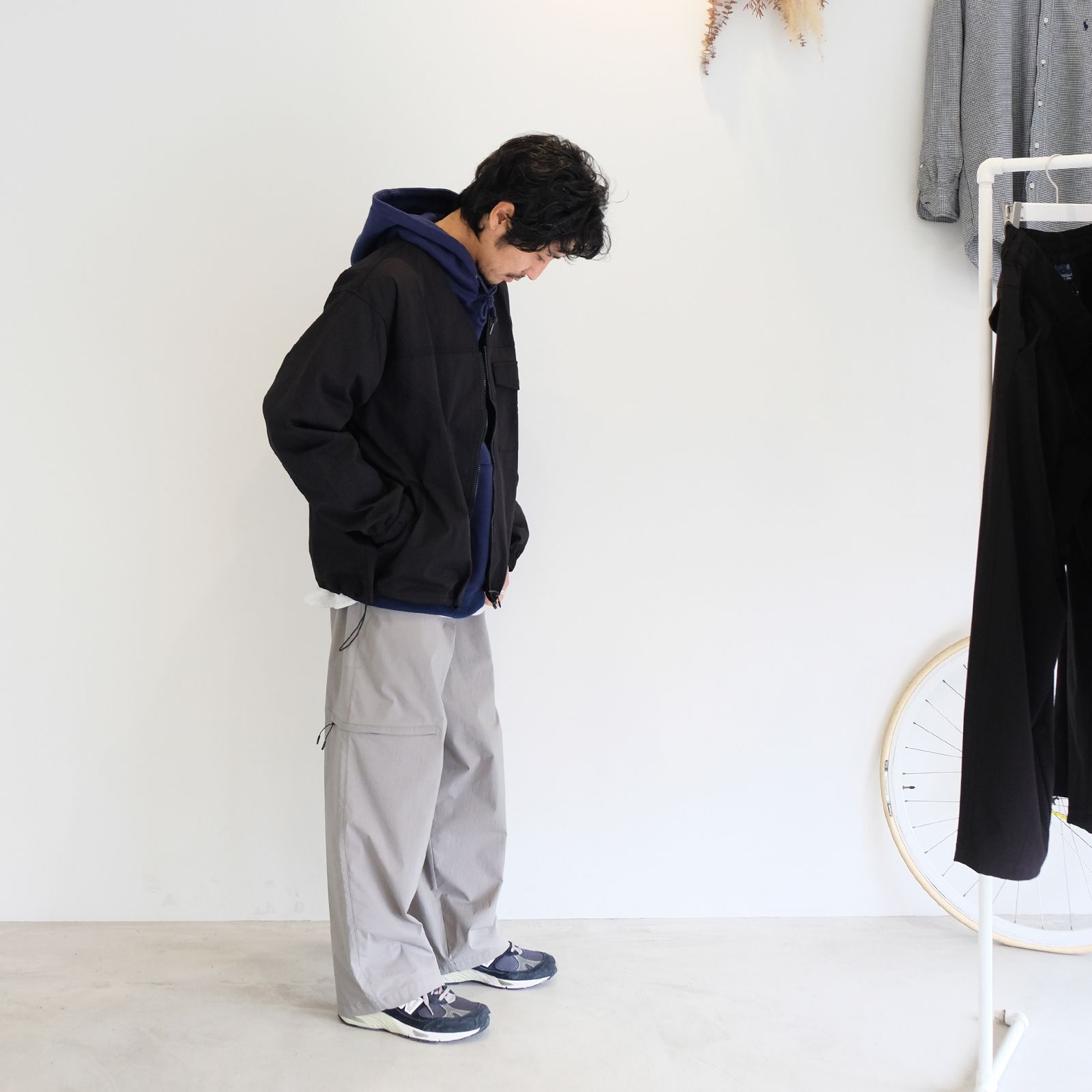 【2023.12.2(sat) 】いつものパーカースタイルにプラス1枚