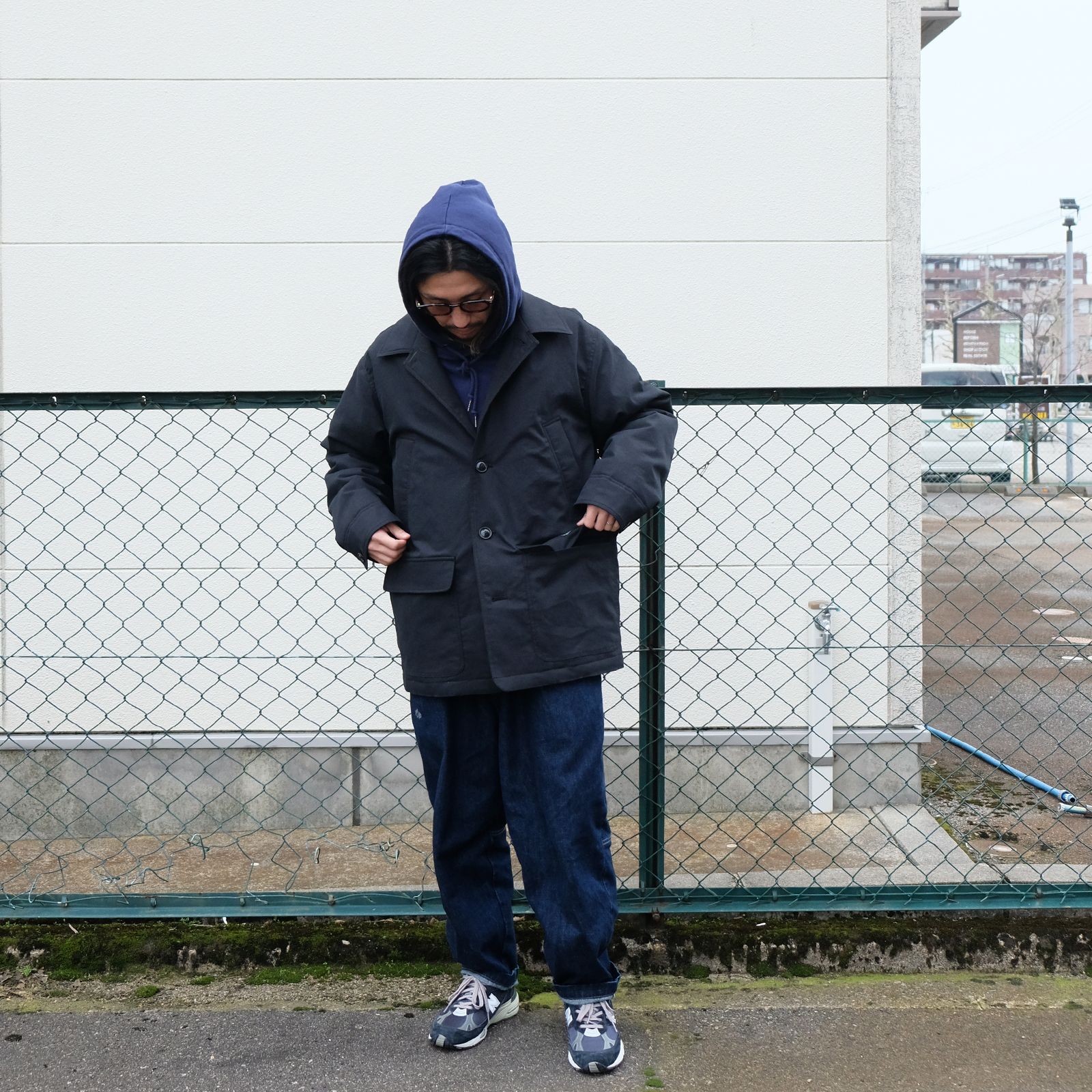 防寒性も意識したストリートカジュアルコーデ