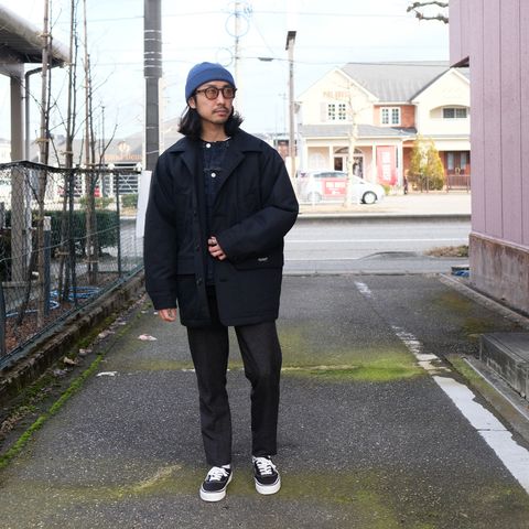 大人のカジュアルスタイルを意識しつつも決めすぎないコートスタイル