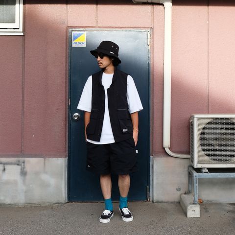 【2023.8.25(fri) 】ミリタリーっぽさをほんのり入れつつもタウンユースに