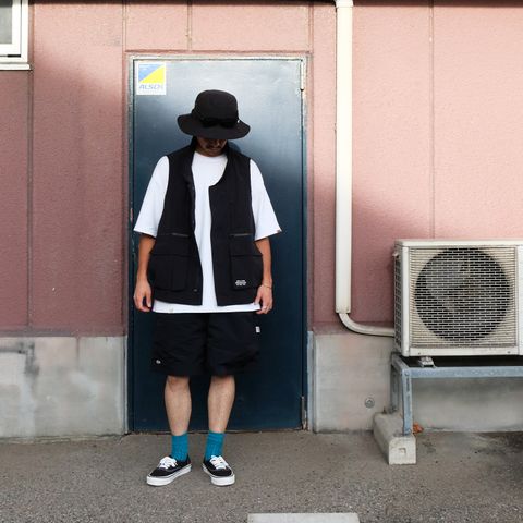 【2023.8.25(fri) 】ミリタリーっぽさをほんのり入れつつもタウンユースに
