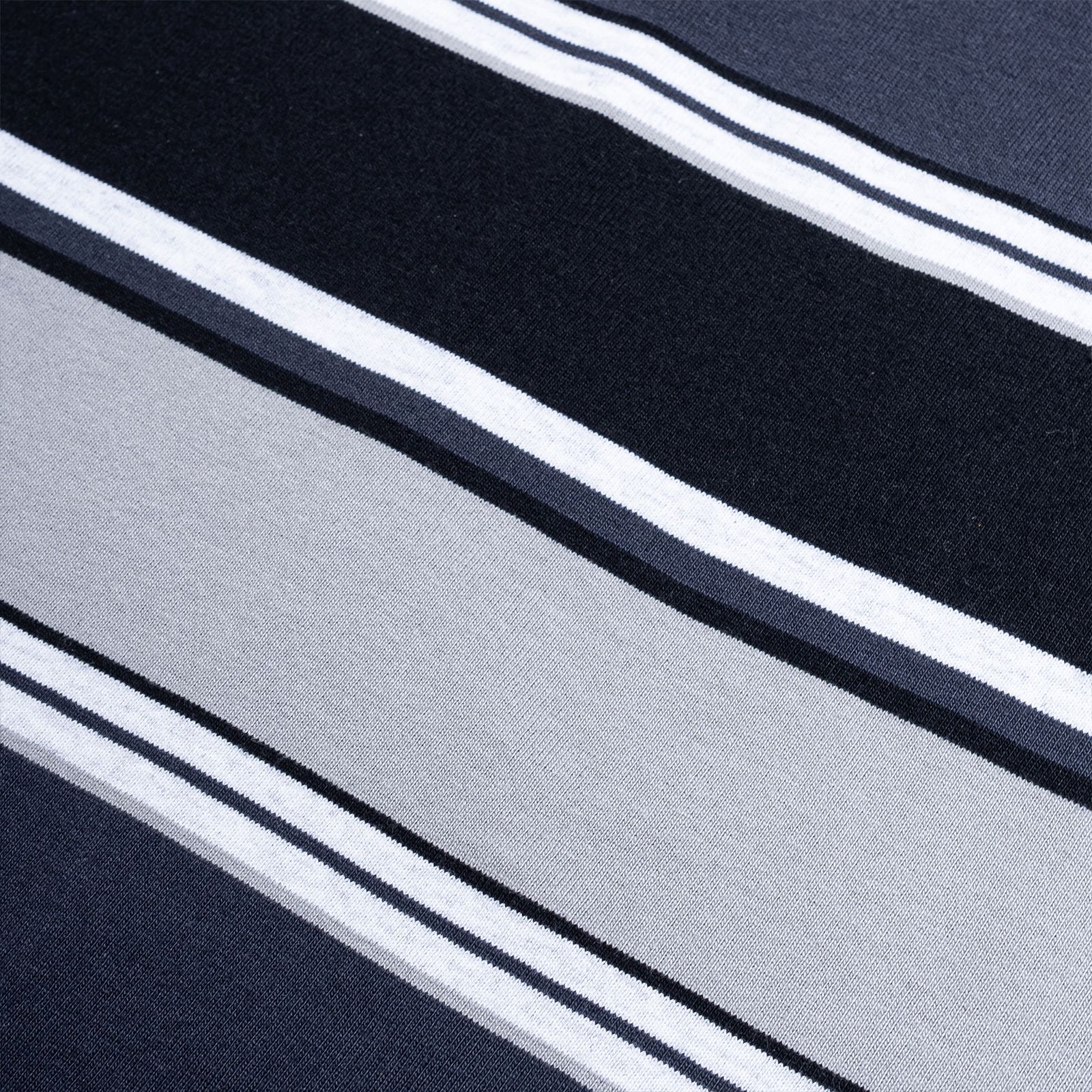 【ラスト1点 M 】gradient stripe t-shirt / ライトグレー&ブラック