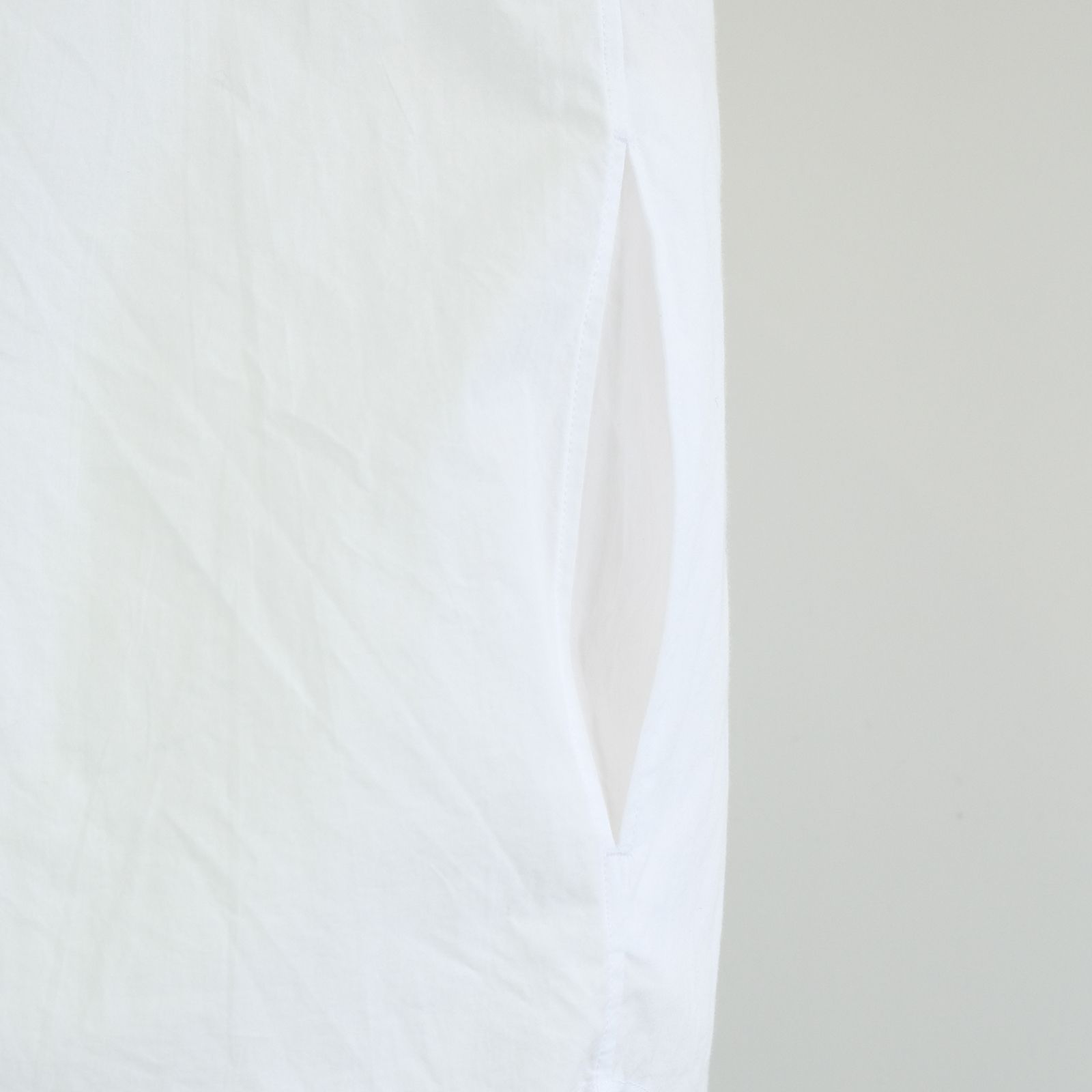 [ラスト1点 L ] コットンブロード レギュラーフィットシャツ / john regular collar shirts / ホワイト