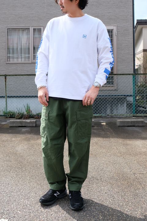 軍物合わせでタウンユースに着こなす