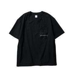 【ラスト1点 XL】4way stretch tee / ブラック