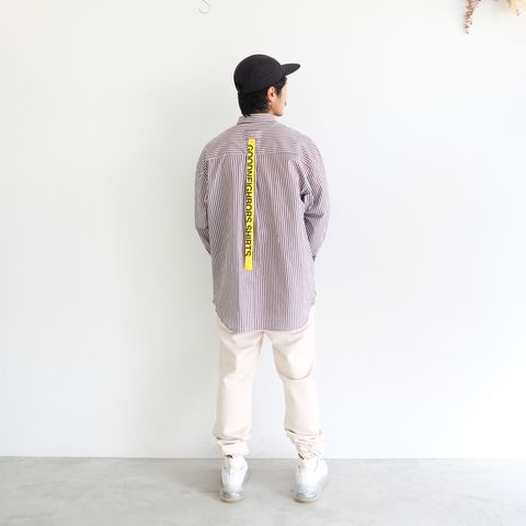 【2023.10.4(wed) 】シャツにスエットパンツを初秋らしいナチュラルな色味で