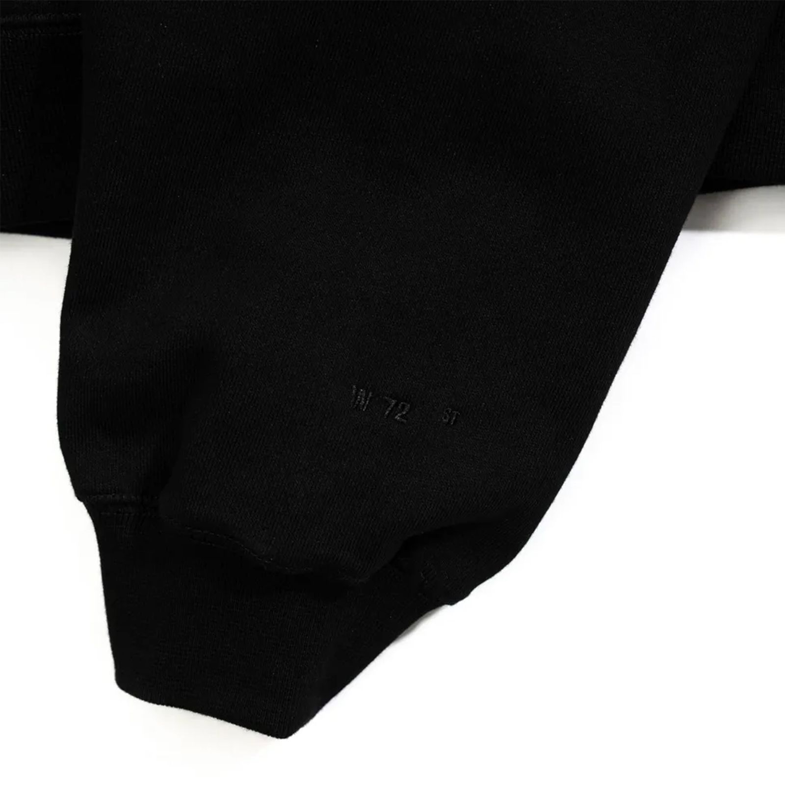【ラスト1点 2】Wide Sweat Hoodie / ブラック