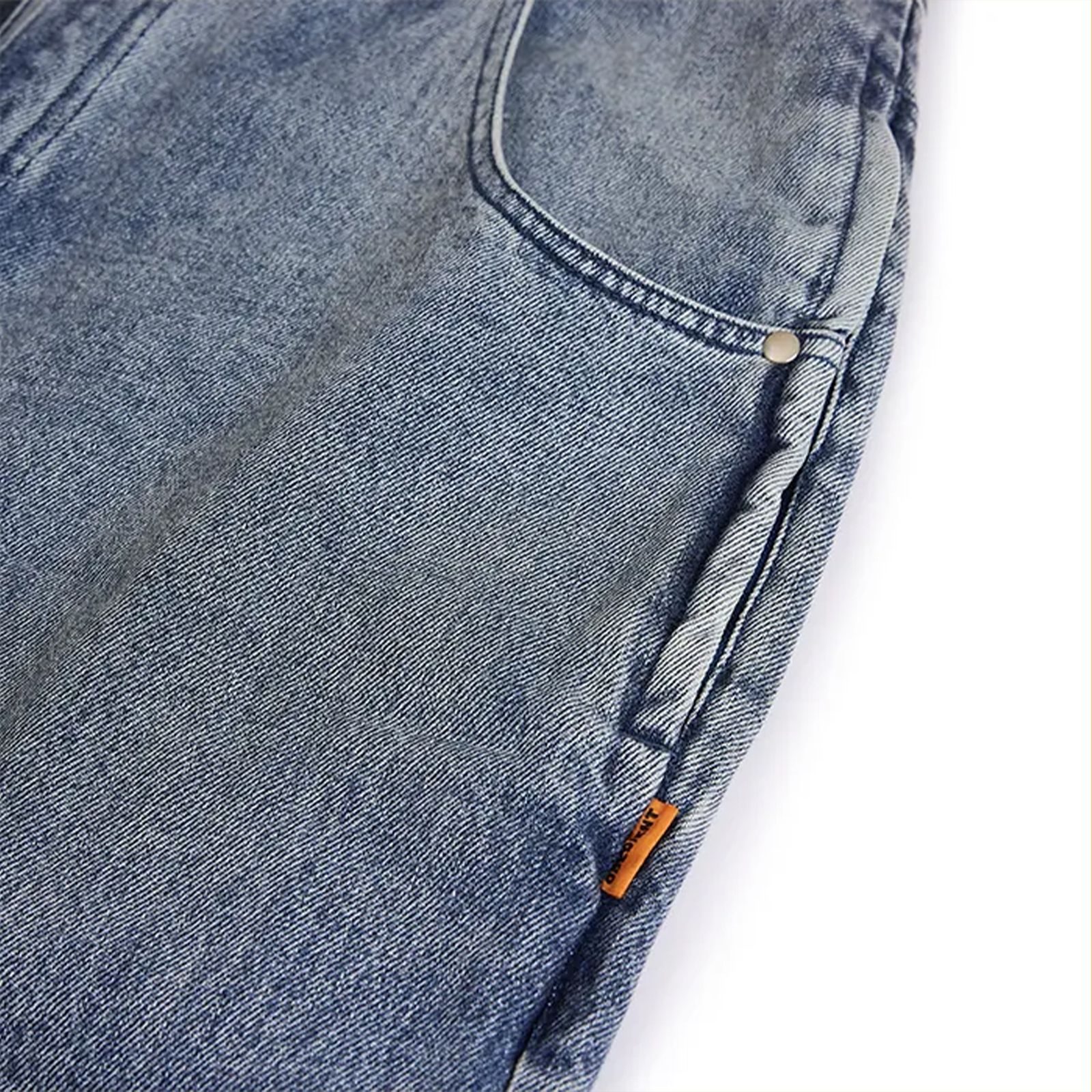 【ラスト1点 2 】WASHED DENIM PANTS / ライトブルー