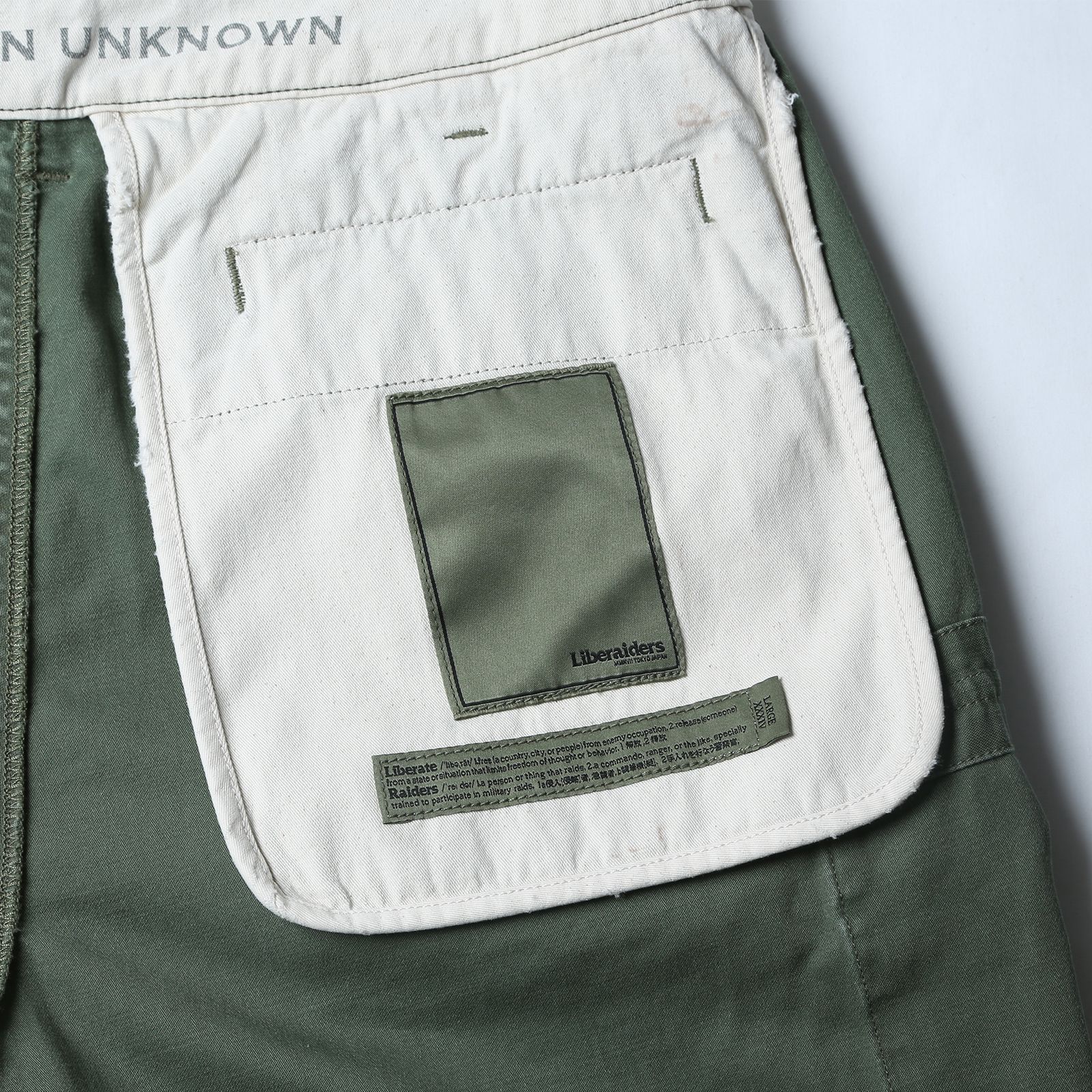 【ラスト1点 34】6 pocket army pants / オリーブ