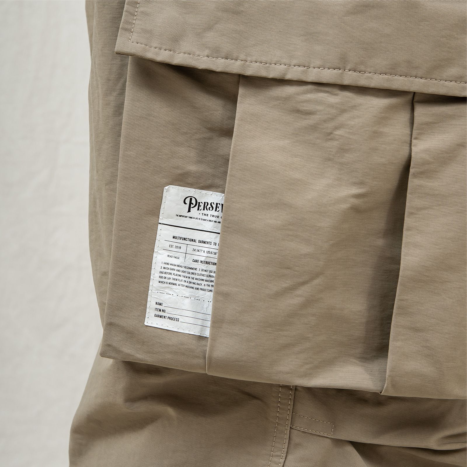 【ラスト1点 XL】T.T.G.V cargo pants / ダークカーキ