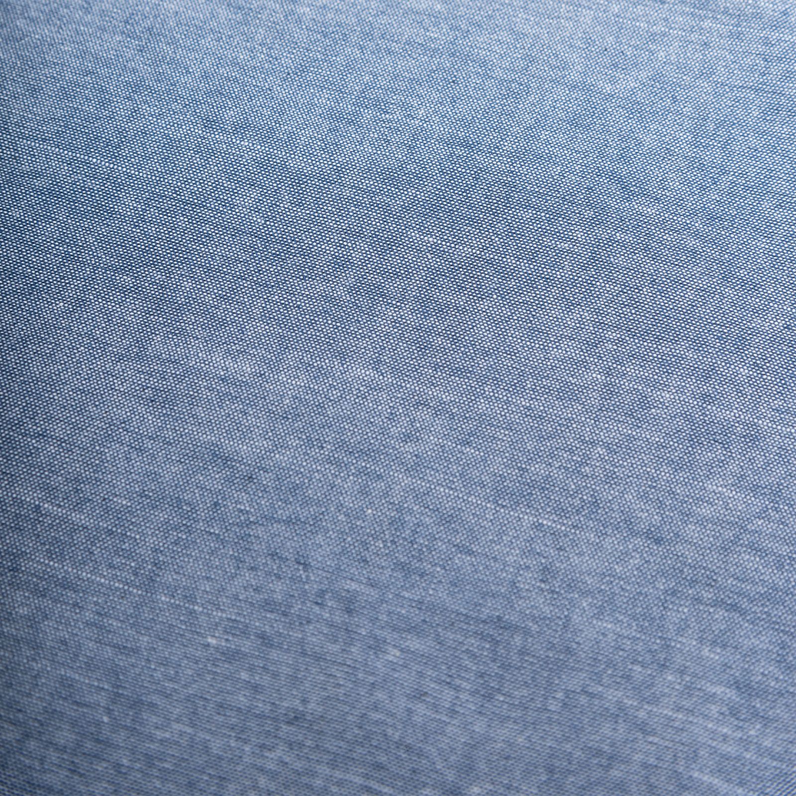 【ラスト1点 L 】brand logo long-sleeve oversized chanbray shirt / ライトブルー