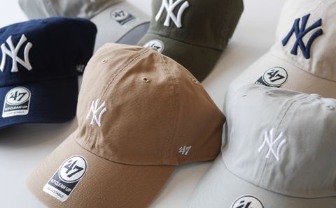 性別問わずお使いいただけるキャップご用意いたしました/47Brand