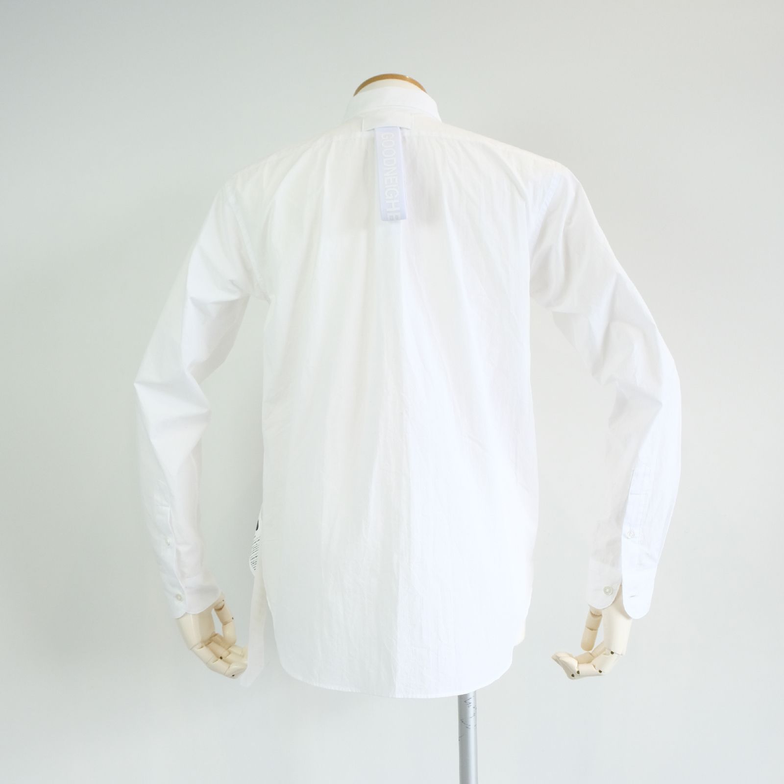 [ラスト1点 L ] コットンブロード レギュラーフィットシャツ / john regular collar shirts / ホワイト