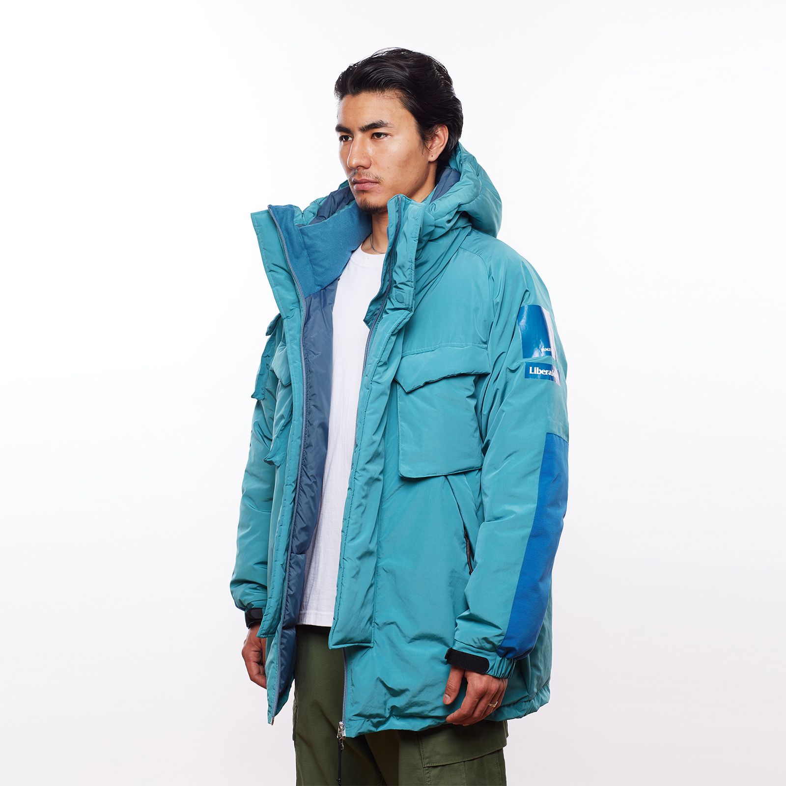 【ラスト1点 L】level 8 tactical down jacket / ブルー