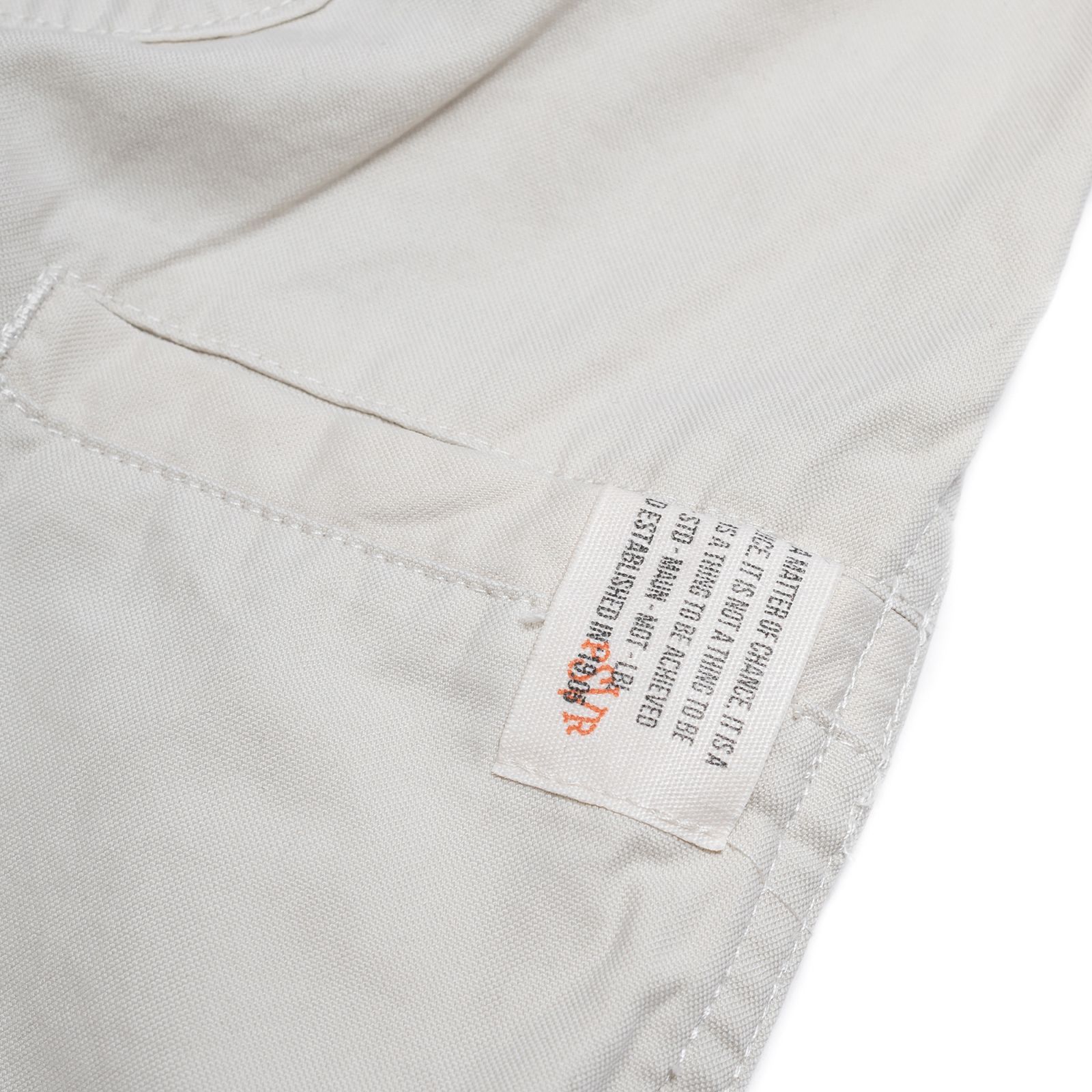 3D pocket tapered pants / オフホワイト