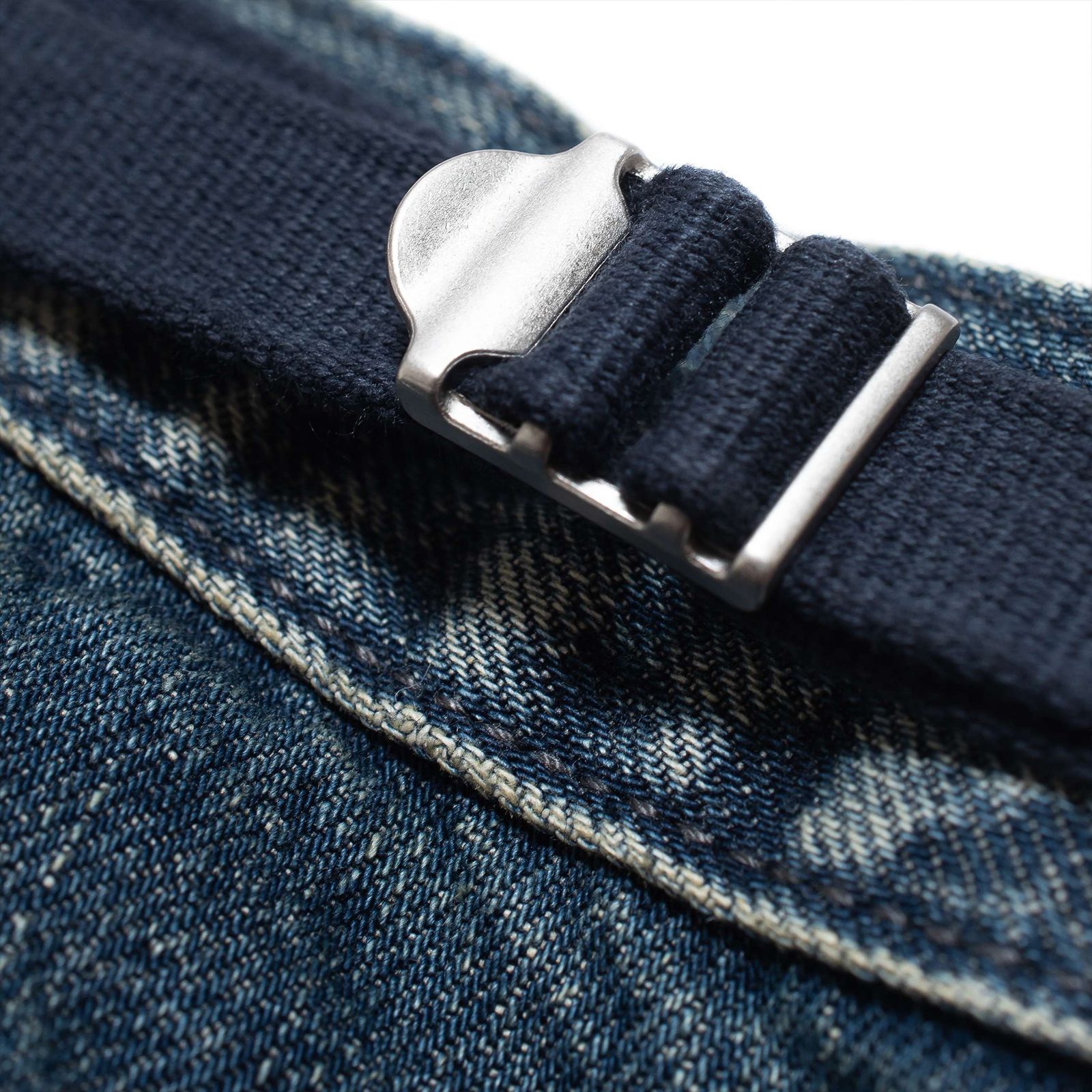 【ラスト1点 XL 】hige denim shorts / ブルー