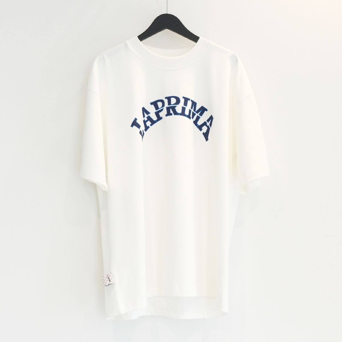 【ラスト1点 XL 】university font crewneck tee / ホワイト