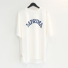 【ラスト1点 XL 】university font crewneck tee / ホワイト