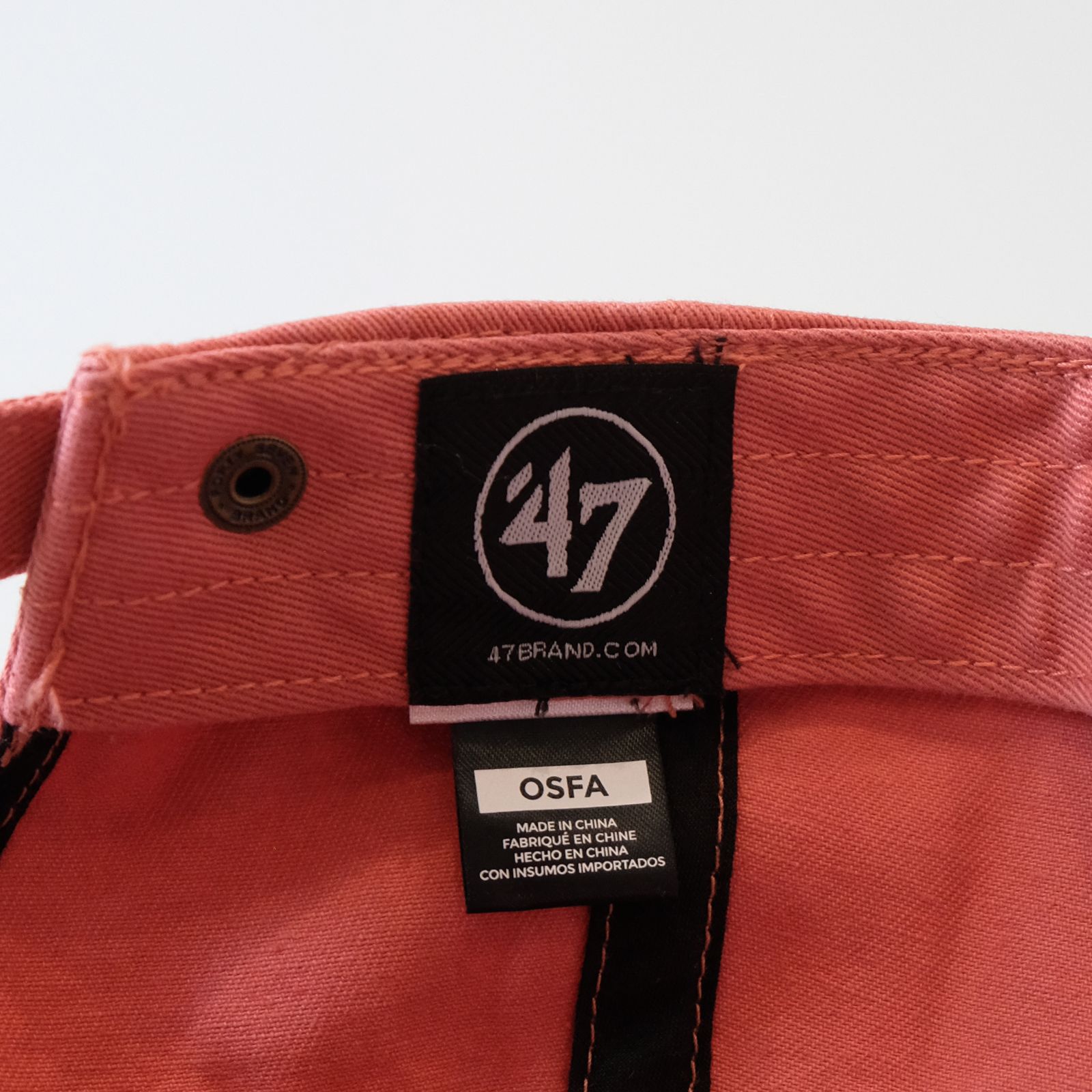 ヤンキース キャップ / yankees home '47 clean up / アイランドレッド