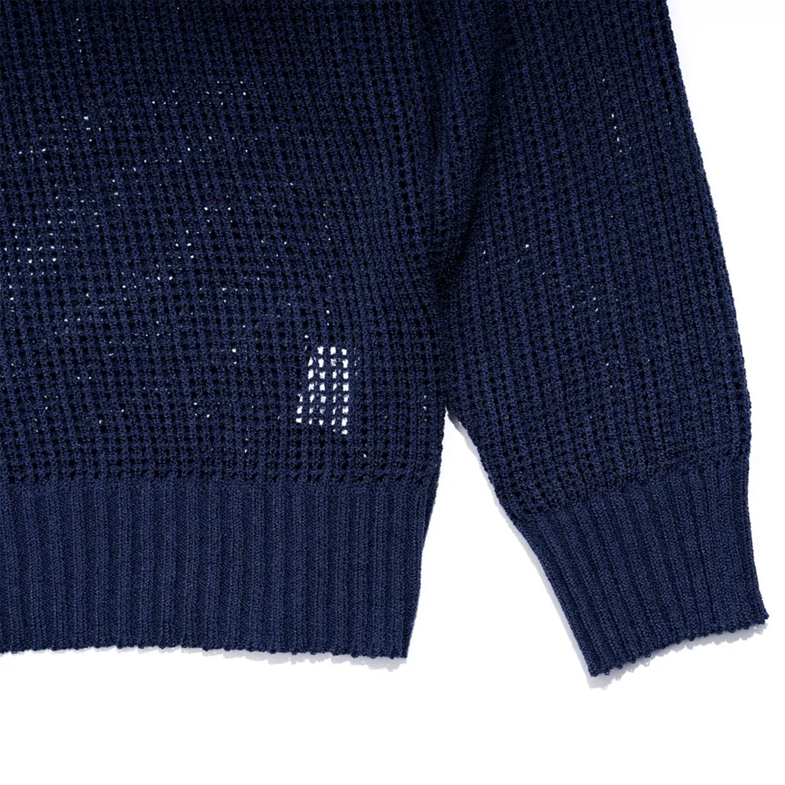 【ラスト1点 2 】Crew Neck Knit / シティーブルー