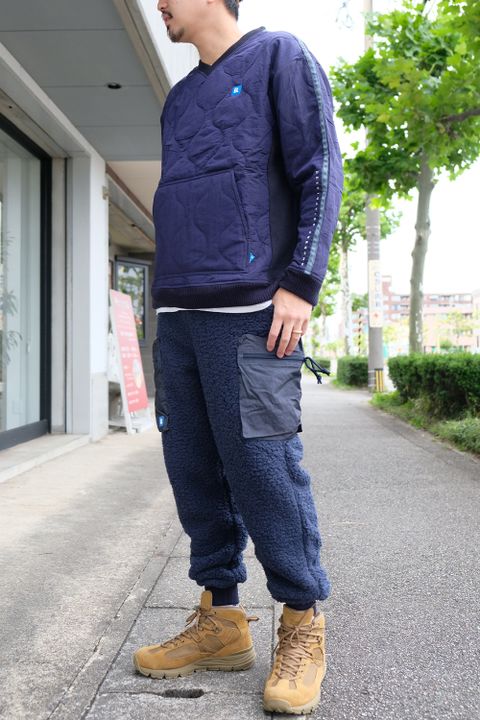アウトドア好き上司のオフは楽チンで暖かく!!