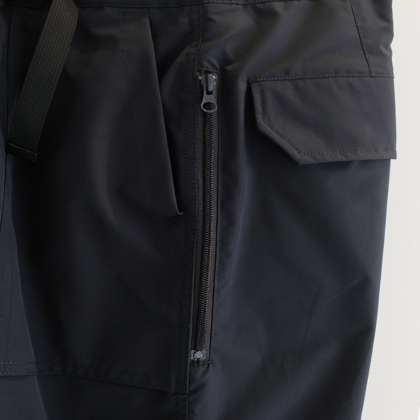 【ラスト1点 M 】belt pants / ダークグレー
