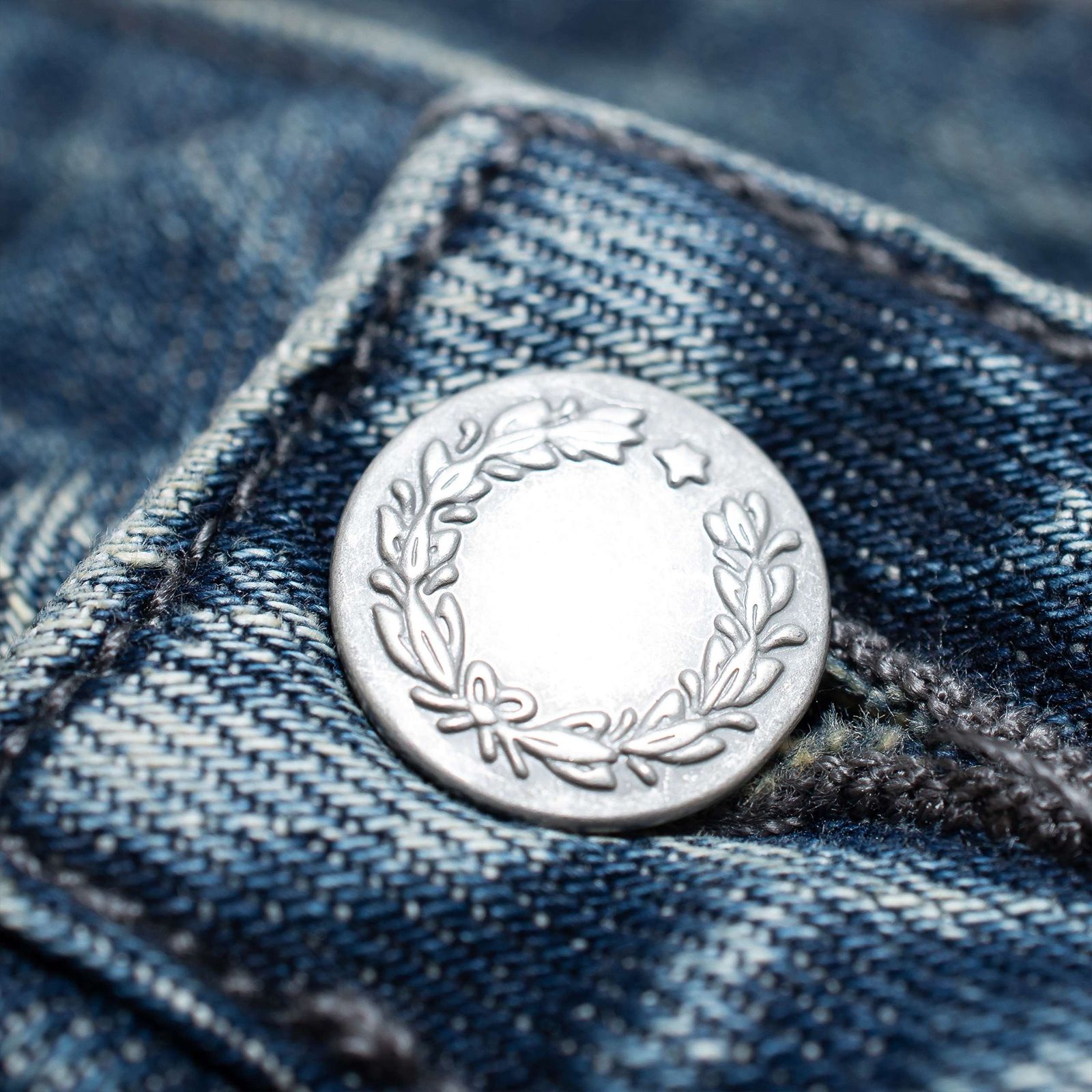 【ラスト1点 XL 】hige denim shorts / ブルー