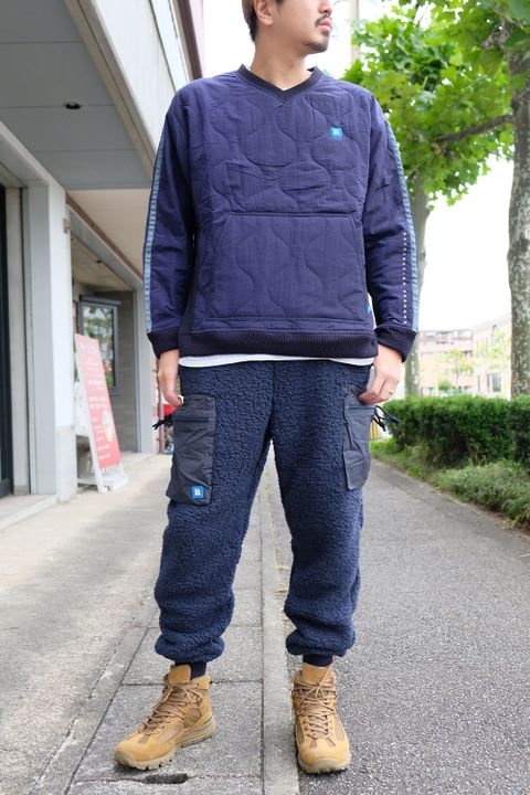 アウトドア好き上司のオフは楽チンで暖かく!!
