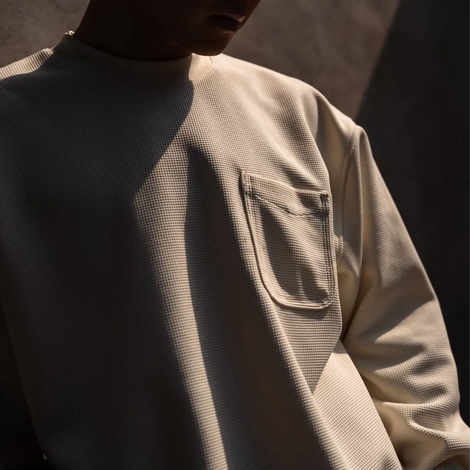 【ラスト1点 1 】Heavy Pocket L/S Tee / ホワイト