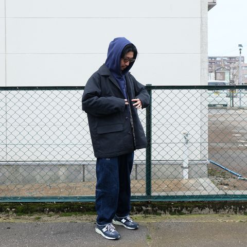 防寒性も意識したストリートカジュアルコーデ