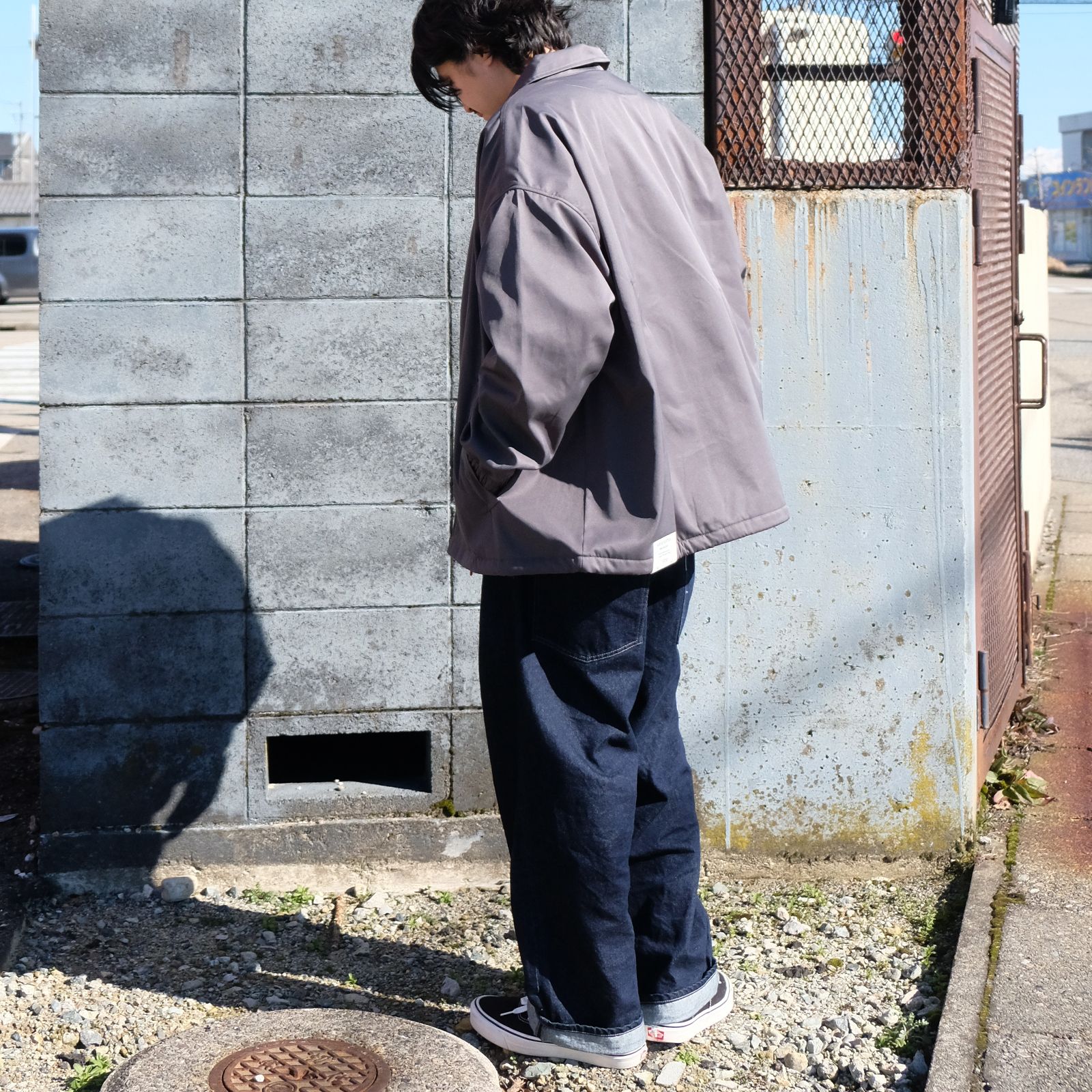 コーチジャケットが丁度良い天候