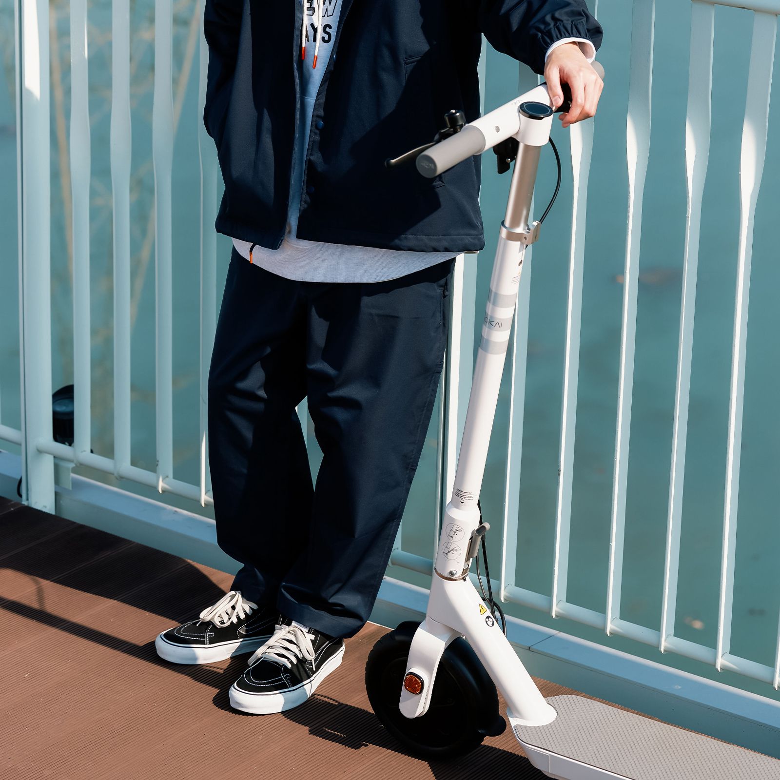 【ラスト1点 M】style02 tapered trousers / ディープブルー