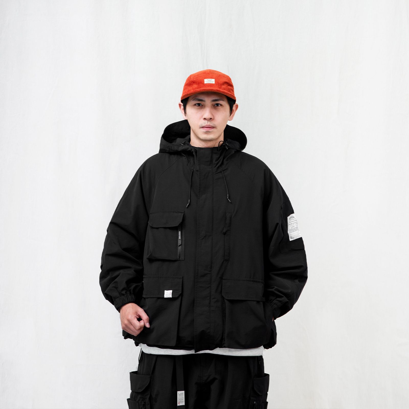 PERSEVERE utility jktパーシビア ユーテリティジャケット Persevere - 【ラスト1点 XL 】water-repellent multi-pocket