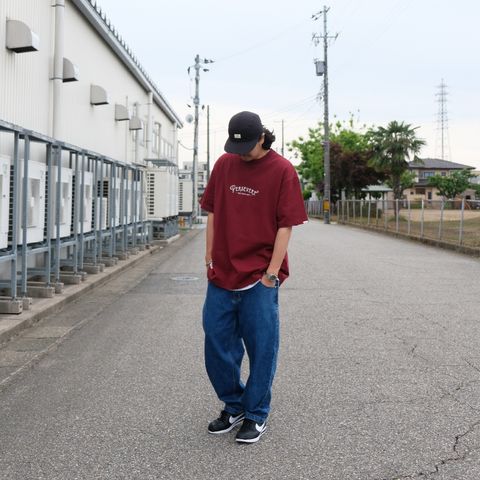 アメカジ定番の配色をFiloらしい雰囲気で