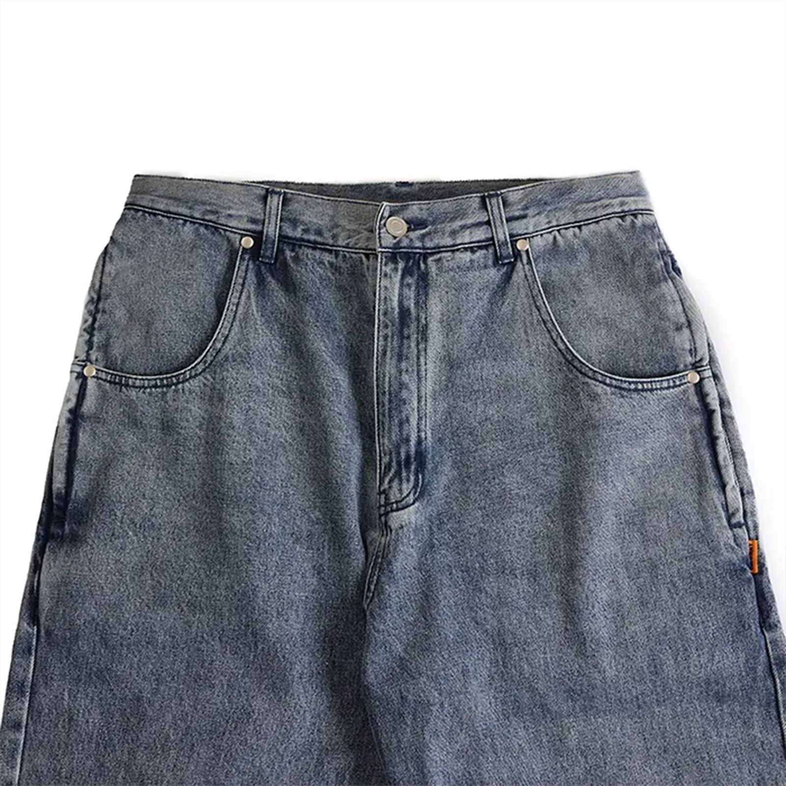 【ラスト1点 2 】WASHED DENIM PANTS / ライトブルー