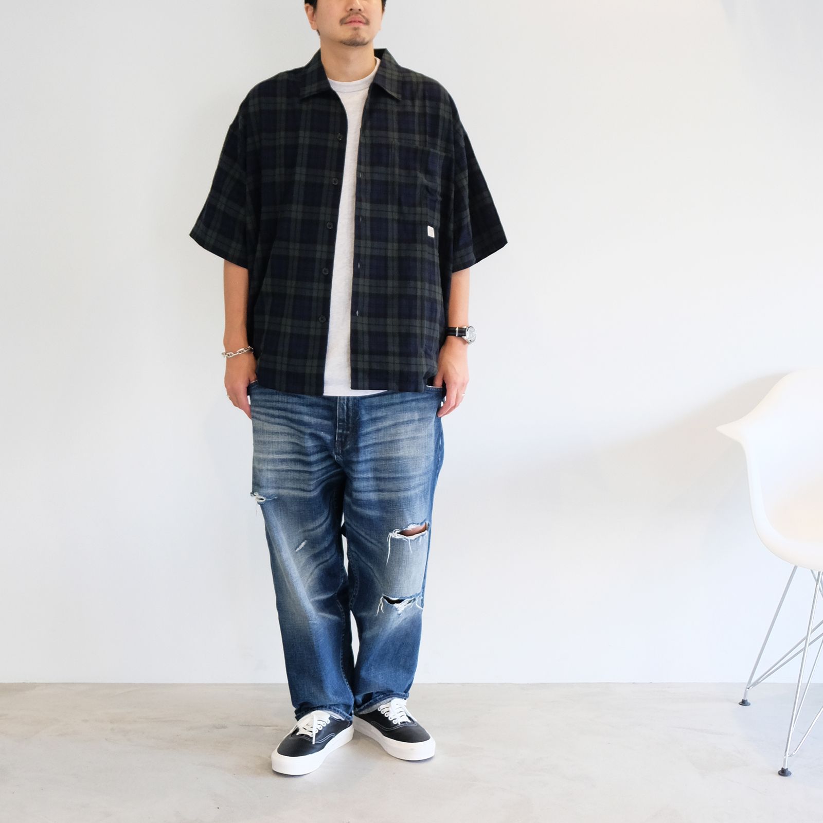 【2023.8.9(wed) 】夏日も続き、Tシャツスタイルに飽きてきた方に
