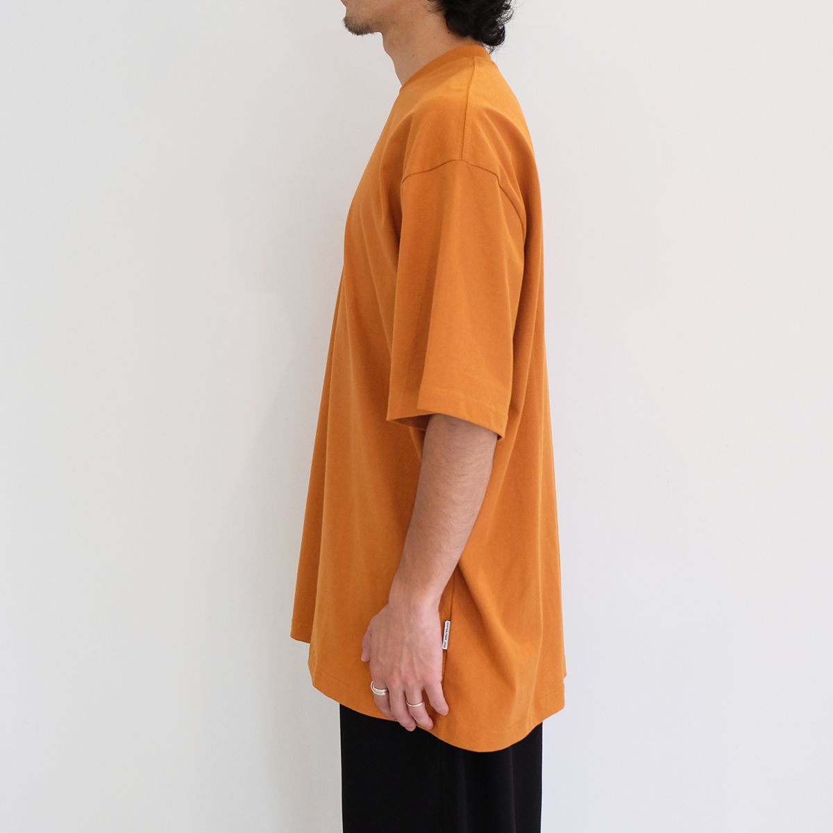 【ラスト1点 3】Spring Logo Tee / サンセットオレンジ