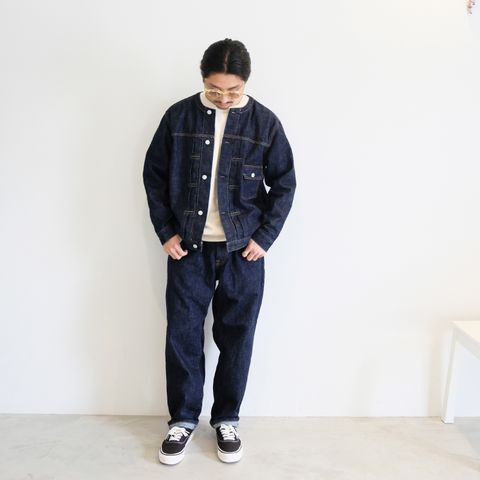CALEEのデニムをセットアップで