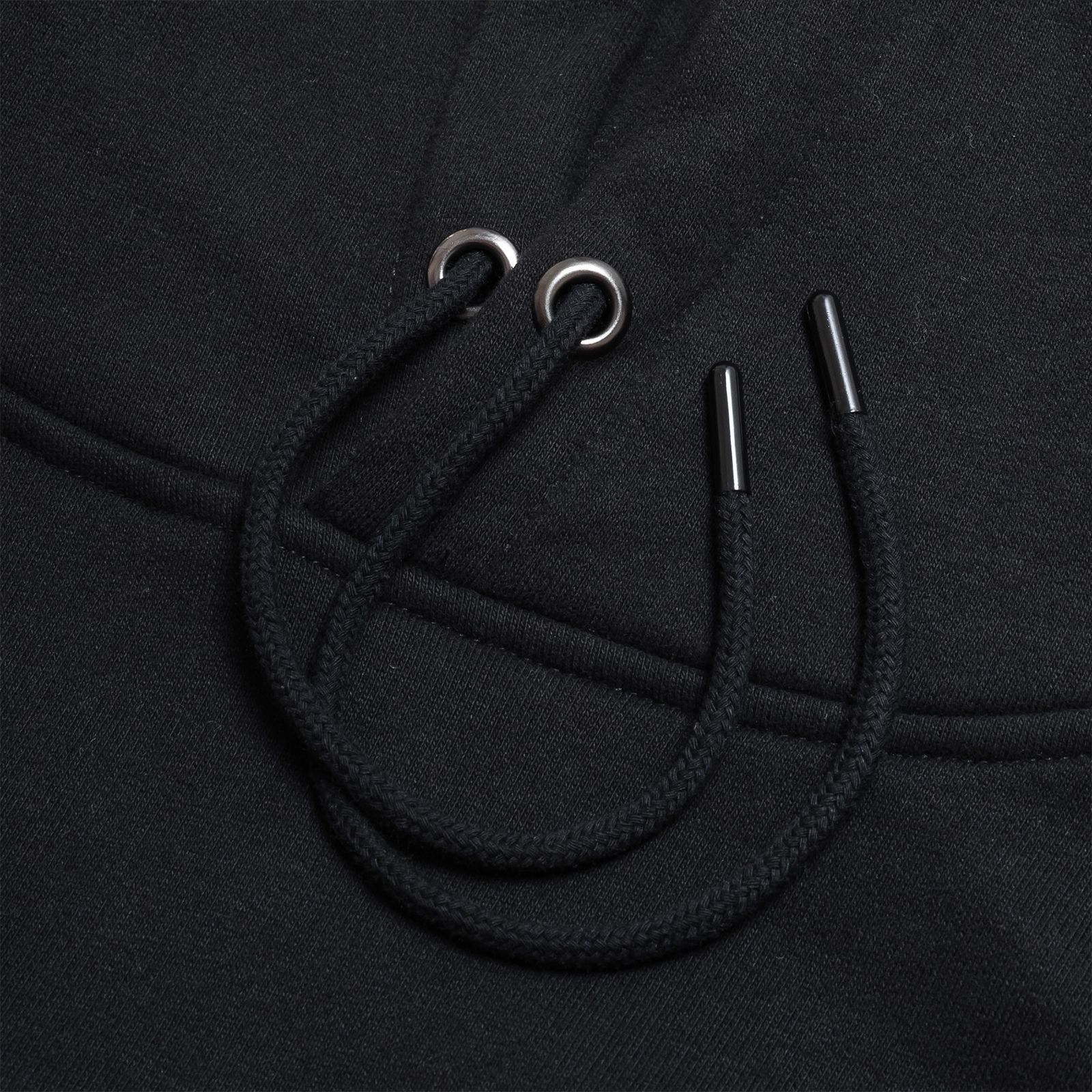 【ラスト1点 M 】brand logo classic washed hoodie / ブラック