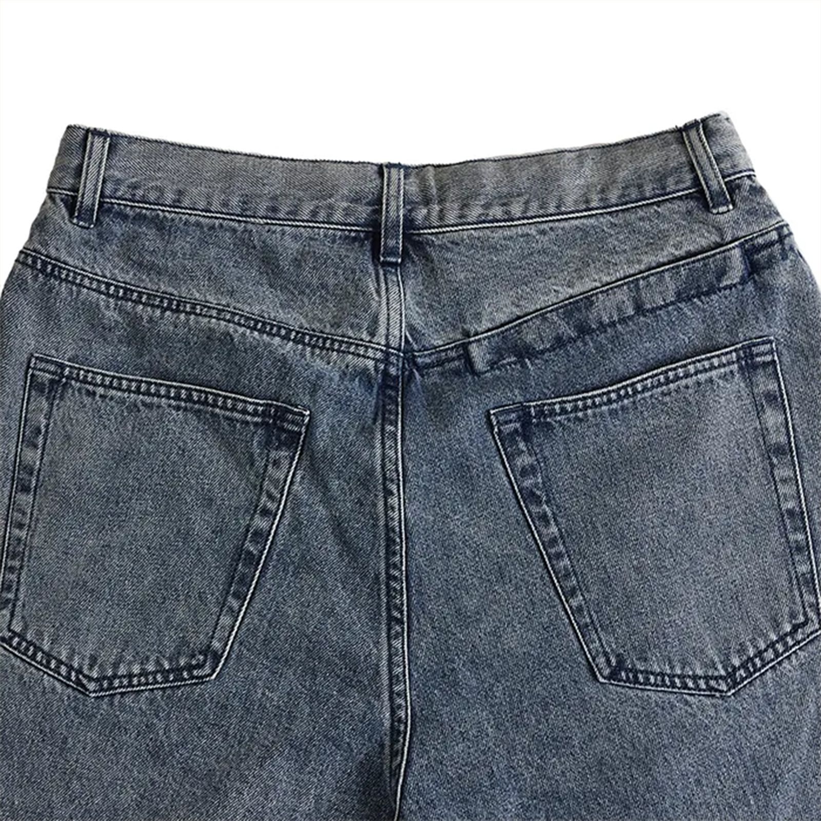 【ラスト1点 2 】WASHED DENIM PANTS / ライトブルー