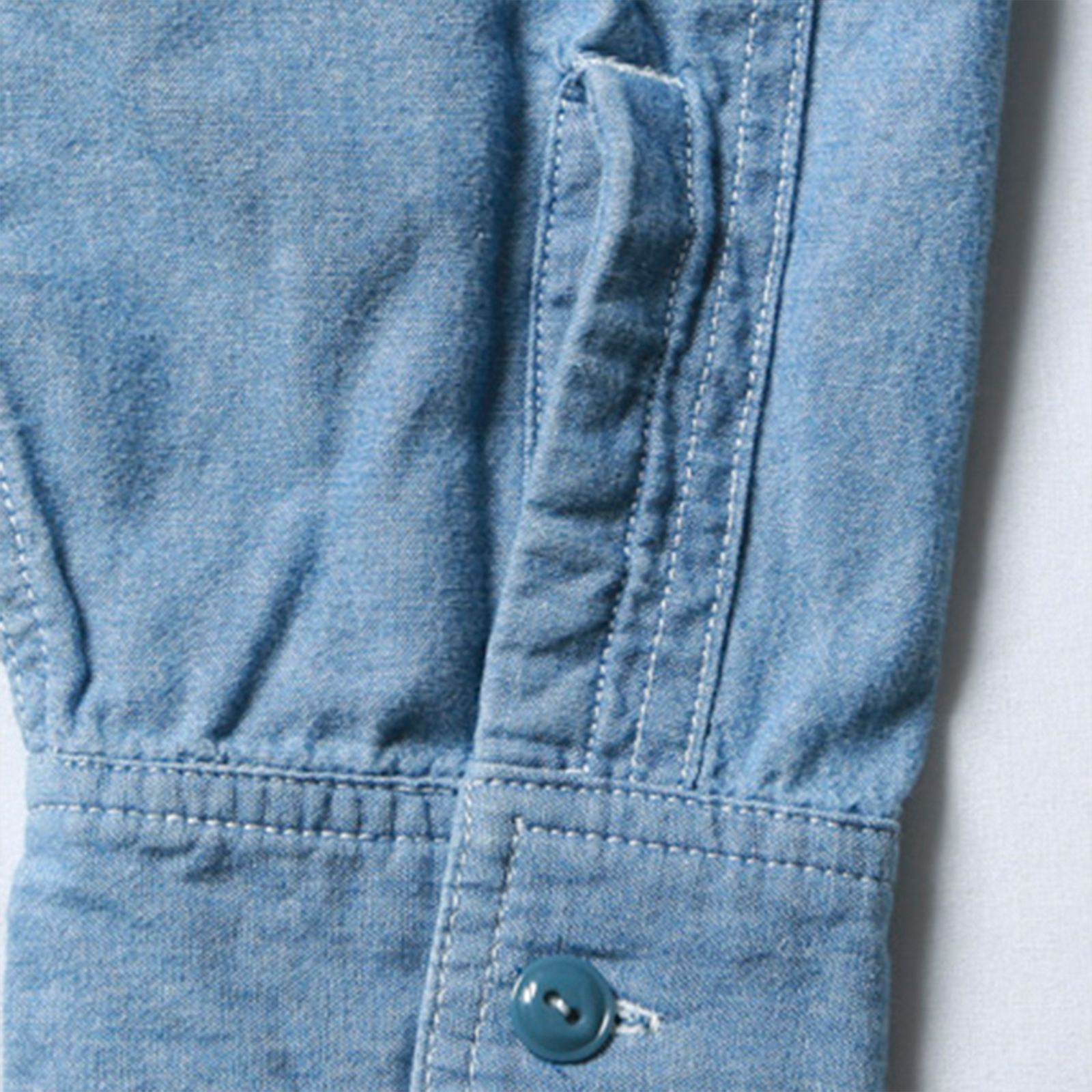 【ラスト1点 L】r.p.l chambray shirt / ブルー
