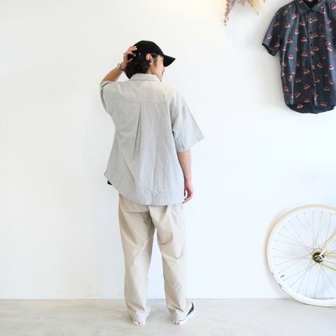 【2024.5.25(sat) 】爽やかな印象のストライプシャツコーデ