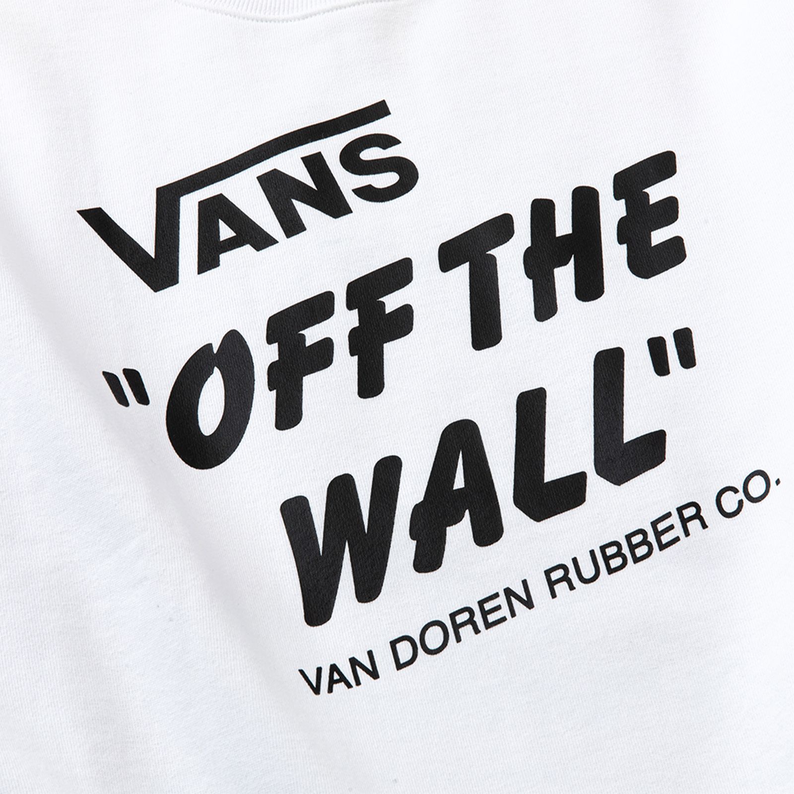 CALEE - [ラスト1点 L ]【VANS×CALEE】 Drop shoulder crew neck sweat