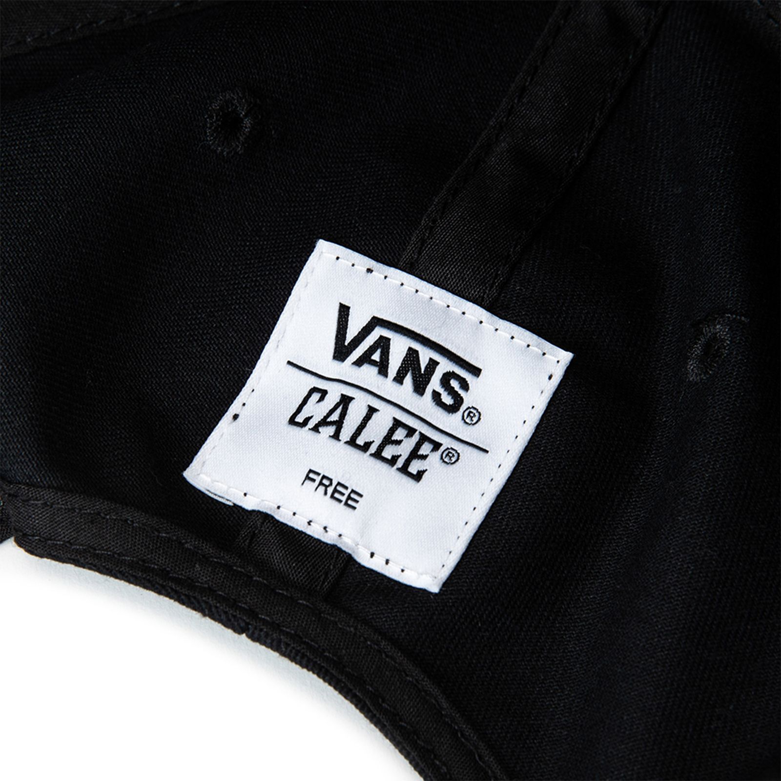 [ラスト1点]【VANS×CALEE】FOL Wappen cap / ブラック