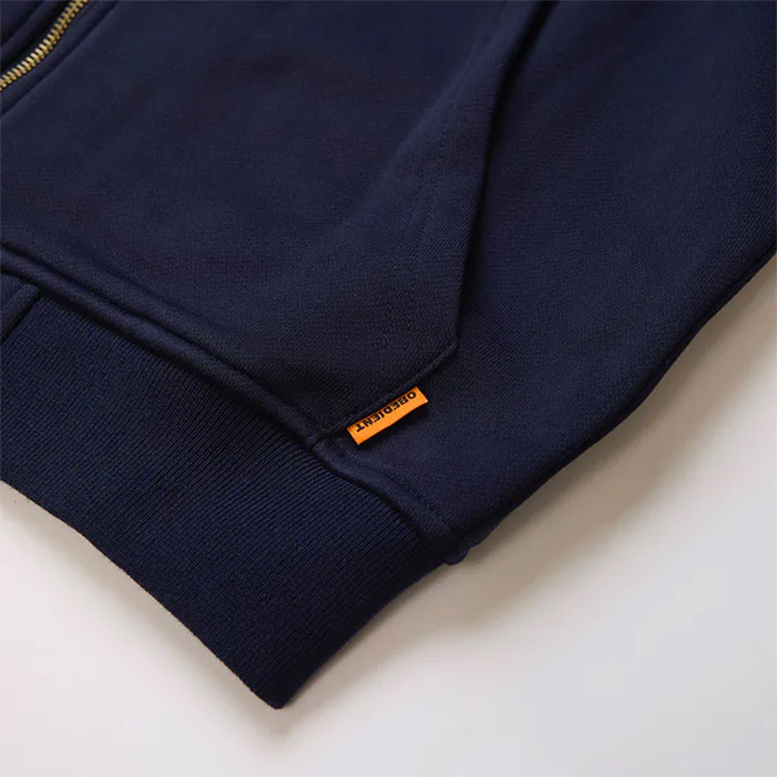 classic sweat zip hoodie / ネイビー