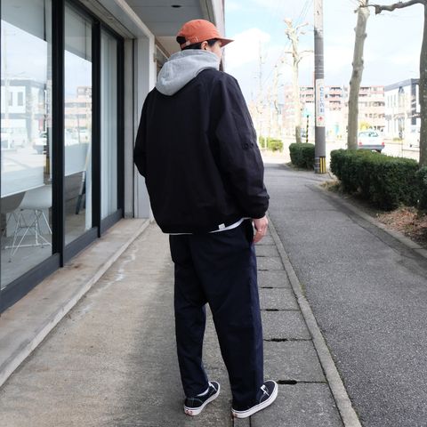 フライトジャケットをメインにタウンユースな雰囲気で
