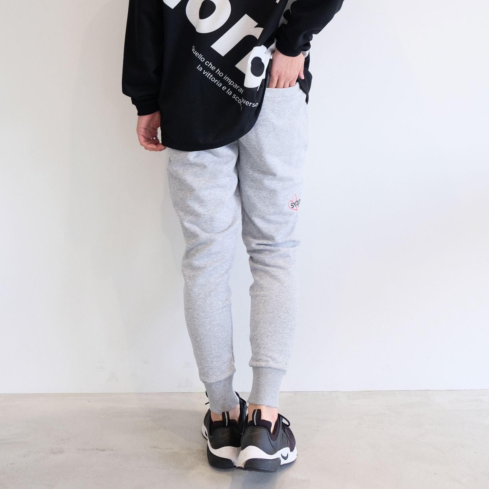 SY32 by SWEET YEARS - [ラスト1点 M ] basic sweat pants / グレー | Filo