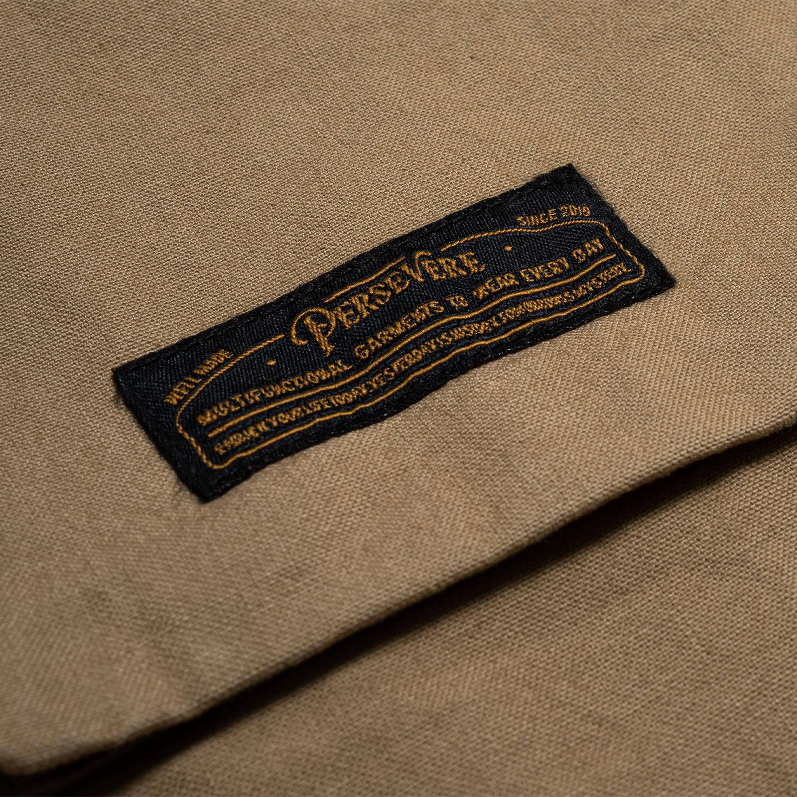 【ラスト1点 XL】stonewashed multi-pocket field jacket / カーキ
