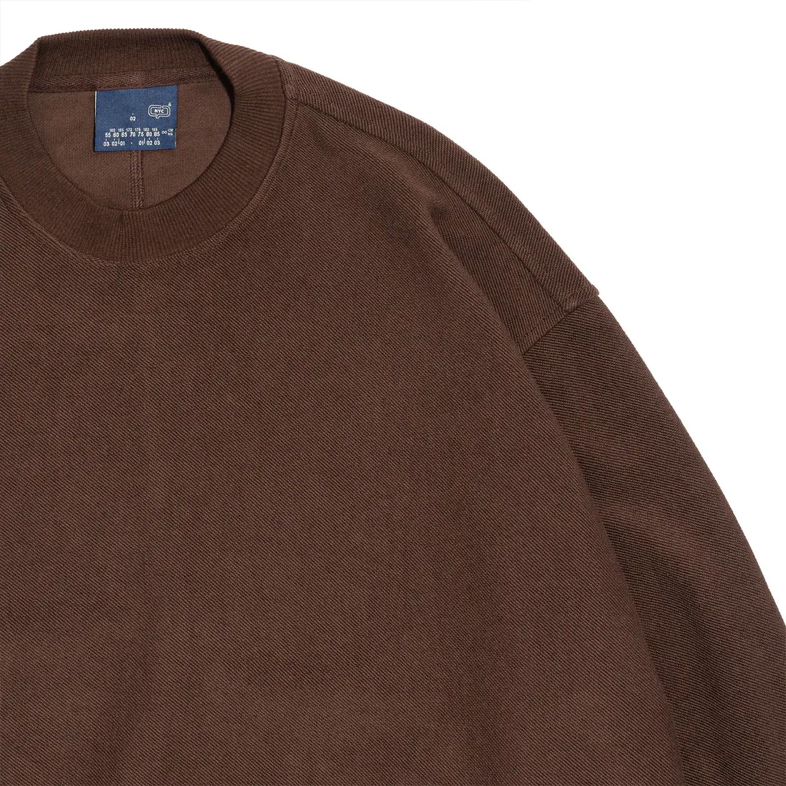 【ラスト1点 1】LOFT Crew Neck Pullover / ブラウン